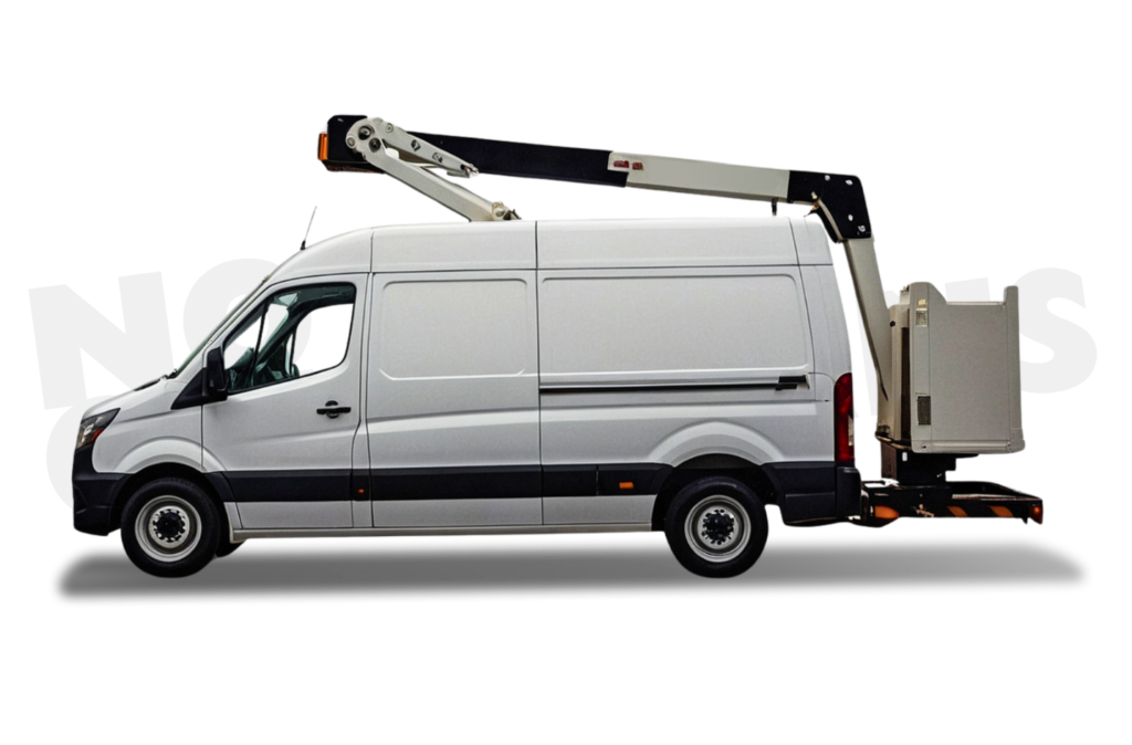 cherry picker hire edinburgh glasgow livingston scotland notonlyvans